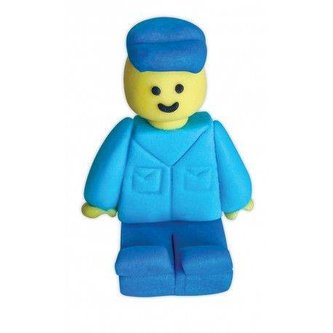 Cukrová figurka páneček k dětským kostkám 5,5cm - Dekor Pol