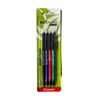 Mikrotužka Luxor ECO, 0,5 mm, mix barev, 4 ks