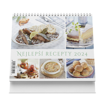 Nejlepší recepty 2024 - stolní kalendář