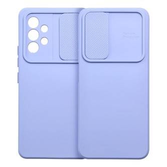 Smarty Slide Case pouzdro Samsung Galaxy A14 5G/A14 4G fialové