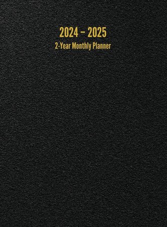 2024 - 2025 2-Year Monthly Planner