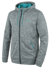 Pánská mikina s kapucí Alony M dk. green - XL