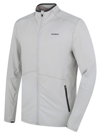 Pánská mikina na zip Tarp zip M lt. grey - M