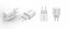 HIKVISION kabel USB-C + adaptér USB-C Fast Charging, 20W, 1m