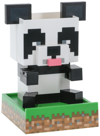 Stojánek na tužky Minecraft: Panda (výška 15 cm)