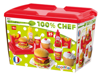 Fast food na tácu, box