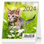 Mini Kittens - stolní kalendář 2024