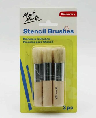 Mont Marte sada štětců STUDIO č. 0021, 3ks, blistr