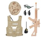 Sada karnevalových doplňků - Voják 7 ks