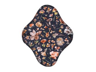 Denní vložka (Bambusové froté s PUL) - Noční džungle (bavlněný úplet)