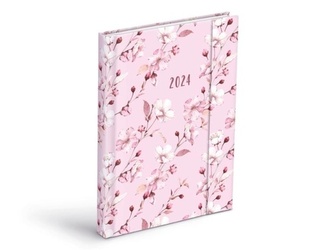 Diář 2024 D801 Lamino 2 s magnetem denní