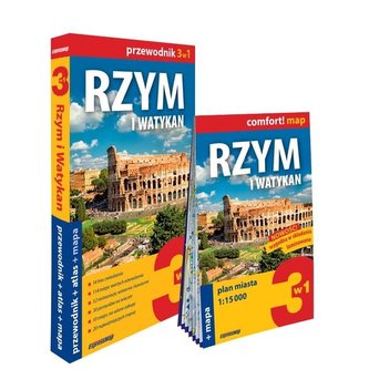 Comfort! map Rzym... 3w1 przewodnik + atlas + mapa