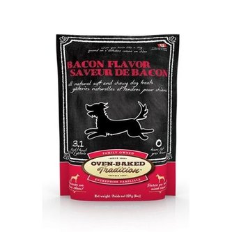 OBT All Natural soft & chewy BACON 227 g, přírodní pamlsek se slaninou OBT All Natural soft & chewy BACON 227 g, přírodní pamlsek se slaninou