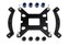 NOCTUA montážní sada NM-i17xx-MP78 chromax.black mounting kit