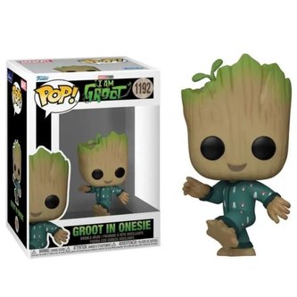 Funko POP Marvel: I Am Groot - Groot PJs (dancing)