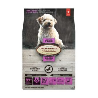 OBT Adult DOG Grain Free Duck Small Breed - 4,54 kg OBT Adult DOG Grain Free Duck Small Breed - 4,54 kg