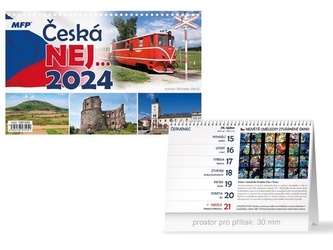 Česká NEJ… 2024 - stolní kalendář