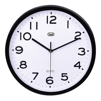 OM 3302 S BK Nástěnné hodiny 30cm