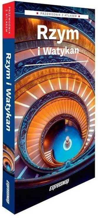 Rzym i Watykan 2w1 przewodnik + atlas Rzym i Watykan 2w1 przewodnik + atlas