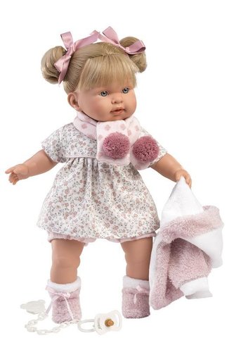 Płacząca lalka 42 cm Alexandra