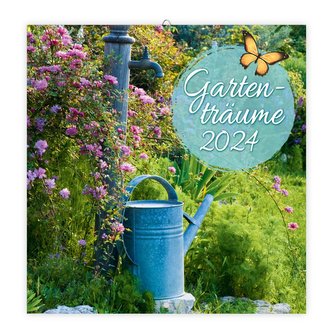 Trötsch Broschürenkalender Gartenträume 2024
