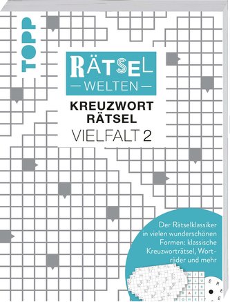 Rätselwelten - Kreuzworträtsel Vielfalt 2 | Der Rätselklassiker in vielen wunderschönen Formen: klassische Kreuzworträtsel, Wort