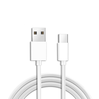 Datový kabel USB A na USB C, délka 1m, barva bílá (8mm konektor) Datový kabel USB A na USB C, délka 1m, barva bílá (8mm konektor)