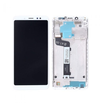 Dotyková deska Xiaomi Redmi NOTE 5 + LCD s rámečkem bílá