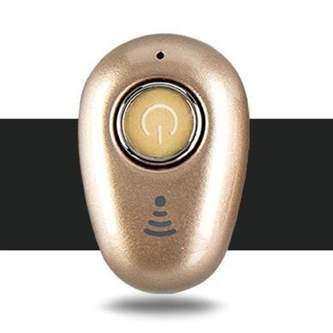 Bluetooth headset Smart MINI barva gold