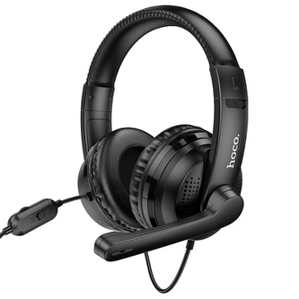 Bluetooth Sluchátka HOCO W103 Gaming, barva černá