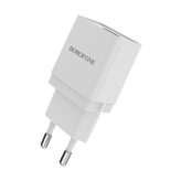 Cestovní nabíječ USB universál 1A BA19A BOROFONE barva bílá