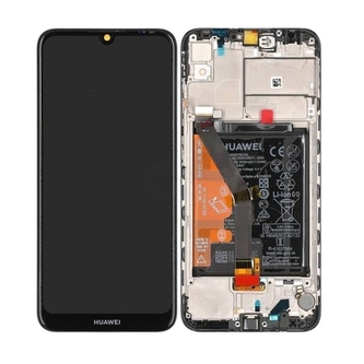 Dotyková deska Huawei Y6 (2019) + LCD s rámečkem černá (SERVICE PACK)
