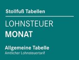 Tabelle, Lohnsteuer 2022 Monat