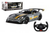 Auto RC Mercedes AMG GT3 RASTAR plast 35cm 2,4GHz na dálk. ovládání na baterie v krabici 44x18x23cm