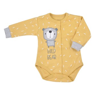 Kojenecké celorozepínací body Koala Wild Bear - velikost 62 (3-6m)