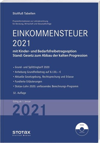 Tabelle, Einkommensteuer 2022