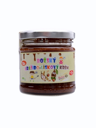 Božské oříšky - Božský arašído-lískový krém 190 g