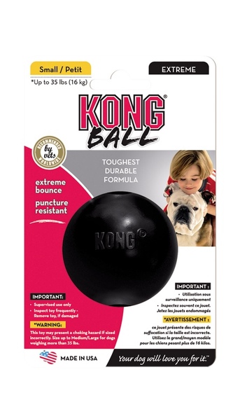 Kong Extreme Ball Small odolný míček 6cm Kong Extreme Ball Small odolný míček 6cm