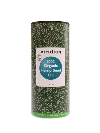 Viridian - Hemp Seed Oil 200ml Organic