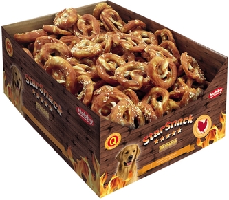 Nobby StarSnack BOX BBQ kuřecí preclíky 6,5cm / 200ks / 5kg Nobby StarSnack BOX BBQ kuřecí preclíky 6,5cm / 200ks / 5kg