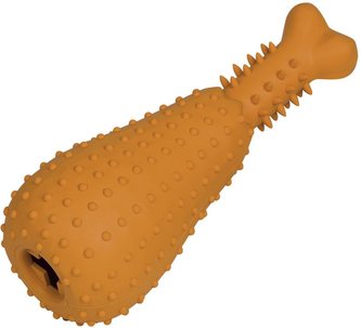 Nobby hračka pro psy kuřecí stehýnko silná guma 23,5 cm Nobby hračka pro psy kuřecí stehýnko silná guma 23,5 cm