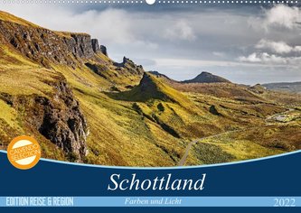 Schottland Farben und Licht (Wandkalender 2022 DIN A2 quer)