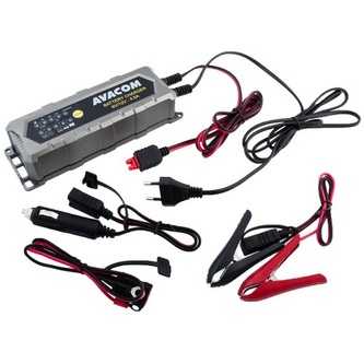 Nabíječka Avacom automatická pro olověné AGM/GEL akumulátory (1,2 - 120Ah), 6V/12V 4,5A