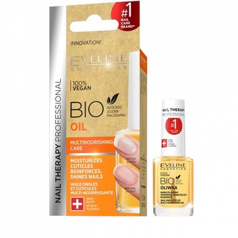 Eveline - Výživa na nehty Bio vegan oil 12 ml