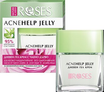 ELLEMARE Denní pleťový gelový krém pro problematickou pleť Roses AcneHelp Jelly (Face Gel Cream) 50 ml woman ELLEMARE Denní pleťový gelový krém pro problematickou pleť Roses AcneHelp Jelly (Face Gel Cream) 50 ml woman