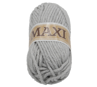 Příze JUMBO MAXI - světle šedá - 100g / 65 m