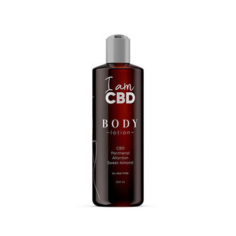 I am CBD Tělové mléko s CBD a panthenolem 200 ml