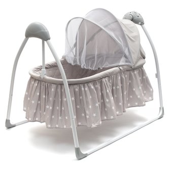 Dětská kolébka NEW BABY Swingy s melodiemi a časovačem Dětská kolébka NEW BABY Swingy s melodiemi a časovačem