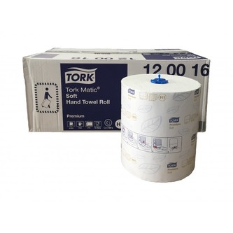 Papírové ručníky "Matic®", bílá, v roli, systém H1, TORK