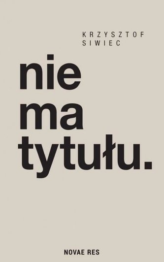 nie ma tytułu nie ma tytułu